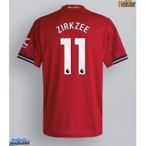 Manchester United Joshua Zirkzee #11 Hjemmedrakt 2025-26 Kortermet